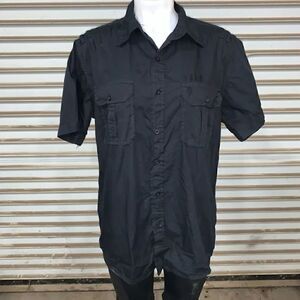 Paper Denim & Cloth black button up top